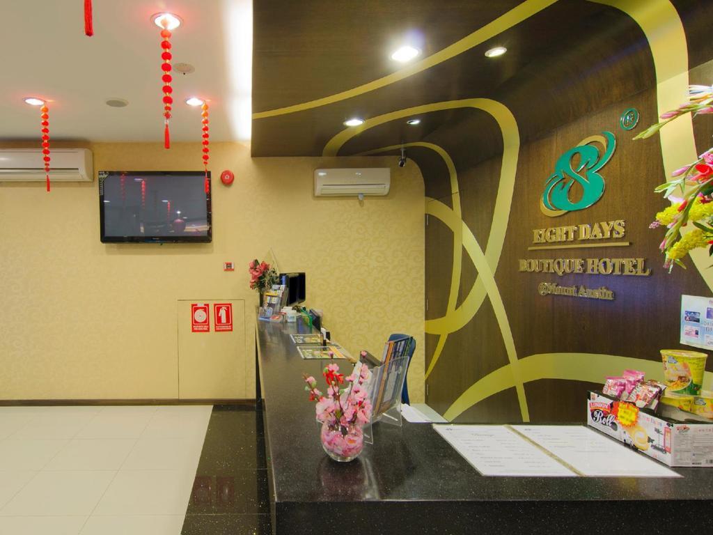 Eight Days Boutique Hotel - Mount Austin Johor Bahru Exterior foto