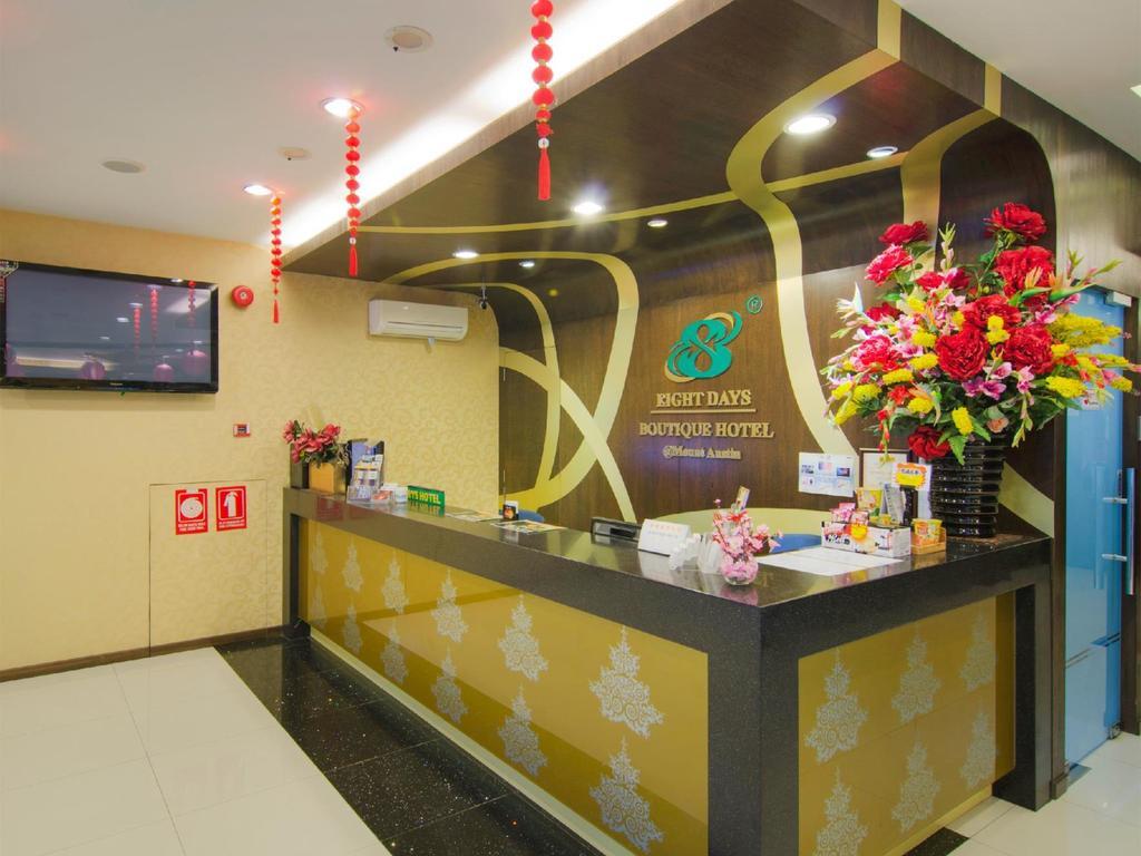 Eight Days Boutique Hotel - Mount Austin Johor Bahru Exterior foto